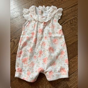 Laura Ashley ruffled romper